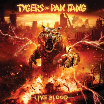 Tygers Of Pan Tang Cd Live Blood