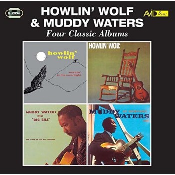 Howlin  Wolf &  Waters Muddy Cd2 Four Classic Albums