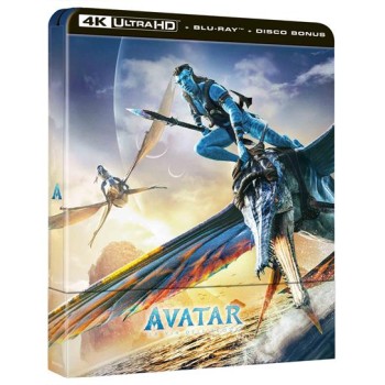 Avatar - La Via Dell Acqua (4K Ultra Hd+Blu-Ray+Ocard) (Steelbook)