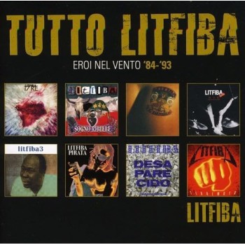 Litfiba Cd2 Tutto Litfiba Eroi Nel Vento 84-93