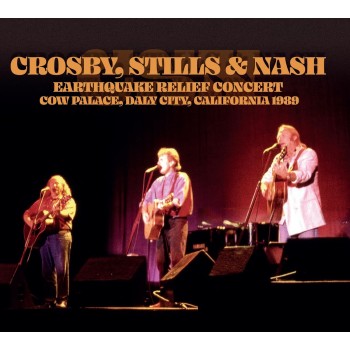 Crosby, Stills & Nash Cd Earthquake Relief Concert,
California 89