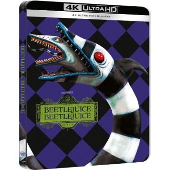 Beetlejuice Beetlejuice  (4K Ultra Hd + Blu-Ray)(Steelbook 1)