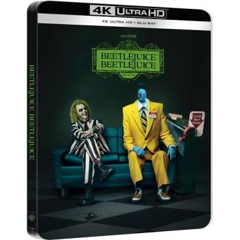 Beetlejuice Beetlejuice  (4K Ultra Hd + Blu-Ray)(Steelbook 2)