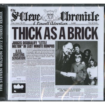 Jethro Tull Cd Thick As A Brick