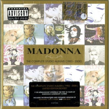 Madonna Cd11 The Complete Studio Albums 1983 2008