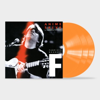 De André  Fabrizio Lp3 Anime Salve + Il Concerto 1997