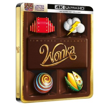 Wonka (4K Ultra Hd + Blu-Ray) (Steelbook 2)